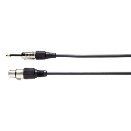 CABLE MICRO XLR-JACK 1 METRE