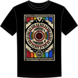JUPITER-8 CREW T-SHIRT M BLACK