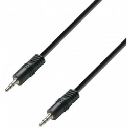 K3BWW0060 - CABLE JACK-JACK 3.5 STEREO MALE MALE  0.6M