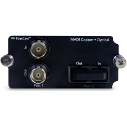 MH EdgeCard MADI (1x Copper/1x Optical)