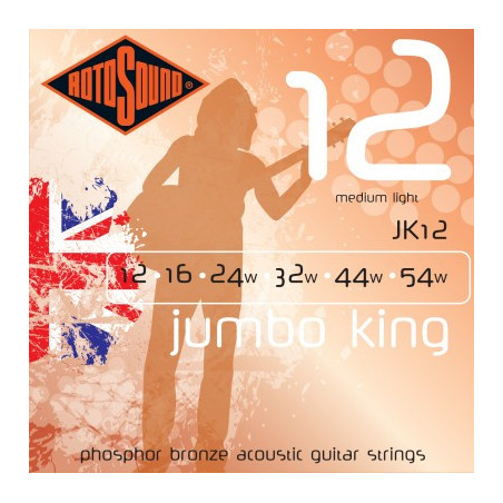 JUMBO KING MEDIUM LIGHT PHOSPHORE BRONZE 12-54 - JK12