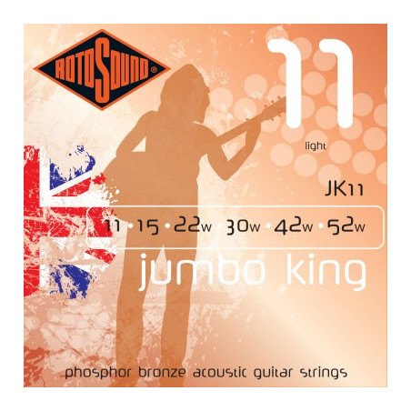 JUMBO KING LIGHT PHOSPHORE BRONZE 11-52 - JK11