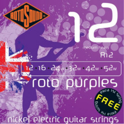 ROTO PURPLES MEDIUM HEAVY NICKEL 12-52 - R12