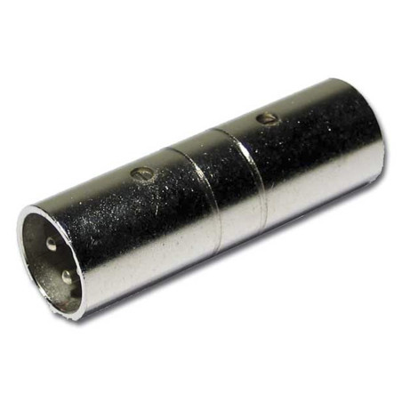 ADAPTATEUR XLR MALE MALE
