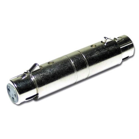 ADAPTATEUR XLR FEMELLE FEMELLE