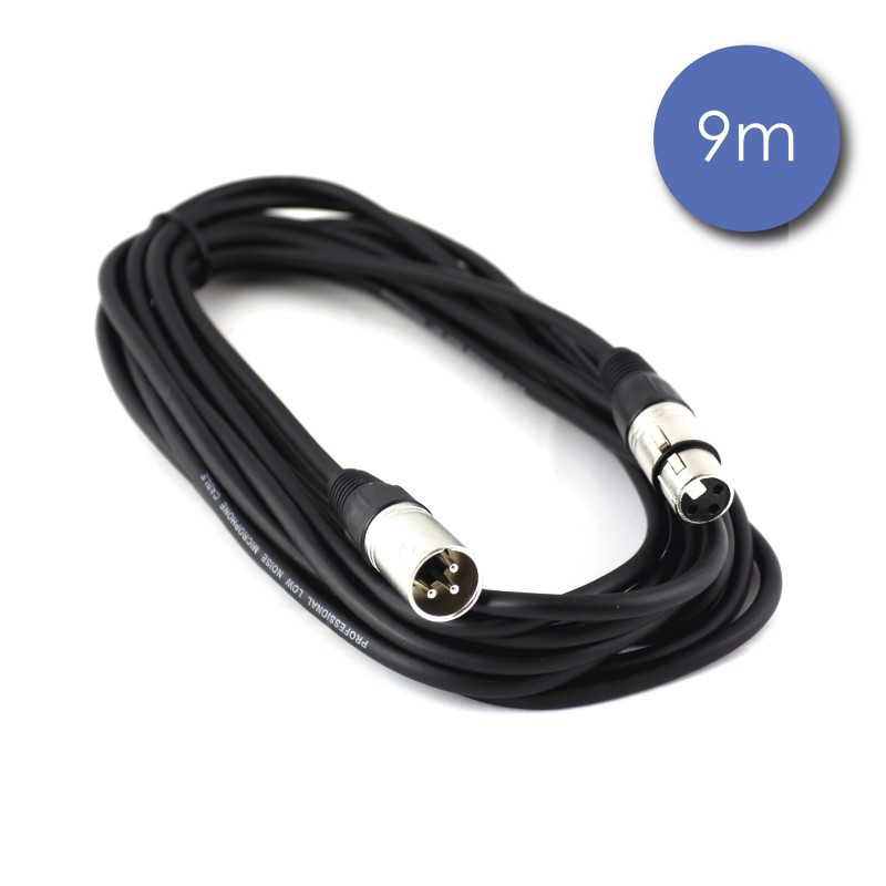 CAB 2022 - CABLE XLR - XLR 9 METRES