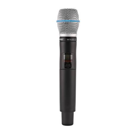LOCATION MICRO SHURE QLXD2 BETA87