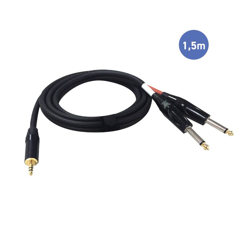 AUDIOCAB 4017 - CABLE MINI JACK STEREO - JACK MONO 3 M