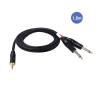 AUDIOCAB 4017 - CABLE MINI JACK STEREO - JACK MONO 3 M