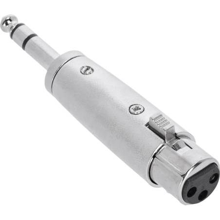 ADAPTATEUR XLR FEMELLE JACK MALE