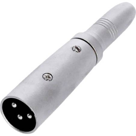 ADAPTATEUR XLR MALE JACK FEMELLE