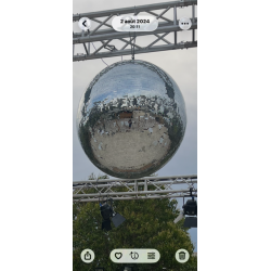 LOCATION BOULE DISCO 1M +...