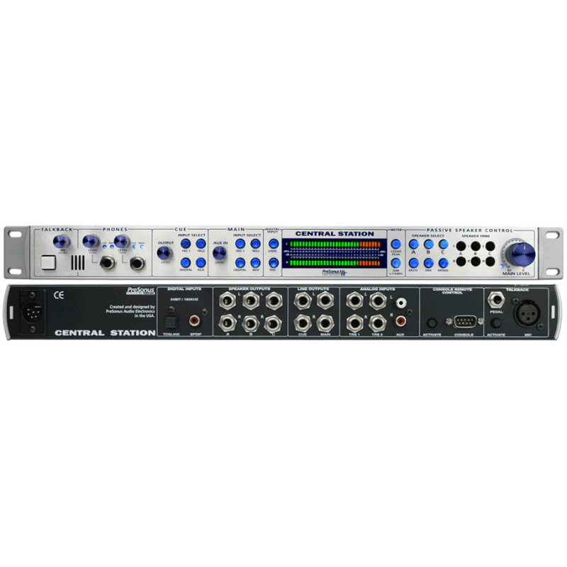 最終値 PreSonus Central Station Plus CSR-1 Central Station PLUS Monitoring Controller – PreSonus