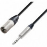 K5BMV0500 - JACK STEREO XLR MALE 5 METRES