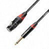 K6MFP1000 CABLE MICRO XLR JACK 10 METRES - ROLLING STONES SERIES